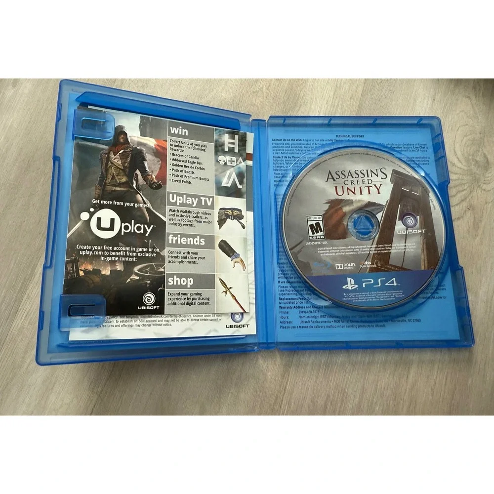 Assassins Creed Unity Limited Edition PS4 Video‎ Game for Sony PlayStation 4